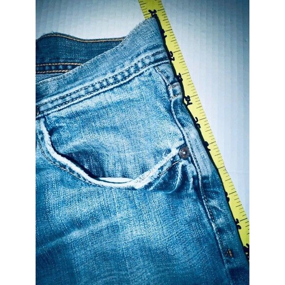 Vintage Adriano Goldschmied AG Jeans 32x32 The Hero Relaxed Straight Light Wash - Picture 12 of 16